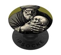 Beyrevra Guardián de los rostros olvidados PopSockets PopGrip Adhesivo