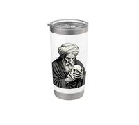 Beyrevra Sosteniendo El Pasado Cerrar Vaso térmico de acero inoxidable de doble pared