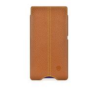 BeyzaCases Zero - Funda de Piel para Sony Xperia Z2 Tablet, marrón Claro