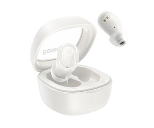 Bezdrátová sluchátka Baseus Bowie WM02 TWS, Bluetooth 5.3 (bílá) OS