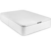 BEZEN Canapé polipiel de luxe blanco - 90x180 - con montaje
