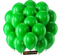 Bezente Pro Duralatex - Globos verdes - Paquete de 120 globos extra gruesos de 10 pulgadas de color verde claro mate para decoración de telón de fondo del Día de San Patricio, boda, graduación, fiesta