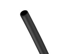 BEZEOVDWJ Tubo termorretráctil de 12,7 mm, 3 m longitud, con revestimiento adhesivo, relación 3:1, for aislamiento eléctrico, reparaciones, conectores y envoltura cables, color negro(2.4mm x 15M)