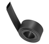BEZEOVDWJ Tubo termorretráctil de 14 mm, 3 m longitud, relación 2:1, for aislamiento eléctrico, reparaciones, envoltura cables y conectores, color negro(18mm x 3M)