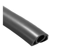 Bezijhr de Cables eléctricos para Piso,Cubierta de Cables de Piso | Piso Protector de Cable Flexible de PVC Retardante de Llama - Protector de Seguridad de Autoadhesivo para gestión de