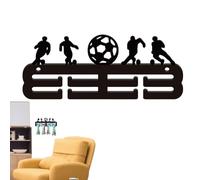 Bezijhr Estantería para Trofeos de Pared,Panel de Acrílico con Ganchos | Exhibidor Colgador para Premios Deportivos | para Casa Oficina Deporte Fútbol Béisbol Gimnasia Atletismo Carrera