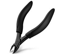 BEZOX Cortaúñas para dedos de los pies gruesos para personas mayores, cortaúñas encarnadas con borde de corte elevado, tijeras de diseño ergonómico para uñas gruesas, recomendado por podólogos