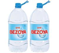 Bezoya - Agua mineral - Agua de mineralización muy débil - Garrafa 5 L (Paquete de 2)