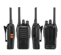BF-88E 1500mAh Ultra-long Standby Walkie-talkie EU Standard Black