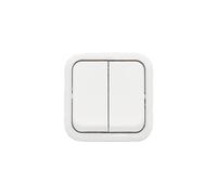 Bf kristal - Interruptor doble blanco nieve blanco nieve bolsa