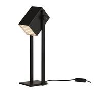 BF Quadro Lámpara de Mesa Negro Mate
