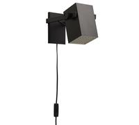 BF Quadro Lámpara de Pared Negro Mate