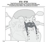 BF16K - Brida Bolsa Tanque Tanklock F800 R Desde 2009 Hasta 2019