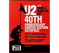 (BF23) U2 Live: Under a Blood Red Sky (Color LP) Negro Friday Record Store Day