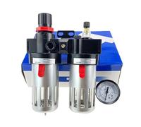 BFC2000 BFC3000 BFC4000 1/4 3/8 1/2 Compresor de aire Separador de aceite y agua Filtro Regulador Preparación (BFC plástico w 6 mm, BFC4000)