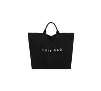 BFDSGWQ Bolso Tote de Ante para Mujer, Bolso Grande Marrón con Asa Superior, Bolso de Mano de Ante para Mujer, Bolso Hobo con Estampado de Letras (Black,One Size)