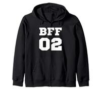 BFF 02 - Best Friends Matching Design Sudadera con Capucha