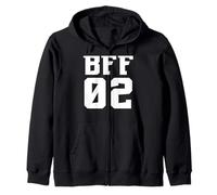 BFF 02 - Best Friends Matching Design Sudadera con Capucha
