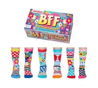 BFF (Best Foot Forward) - United Oddsocks - 6 Oddsocks for Kids UK 12-5½ EUR 30½-38½