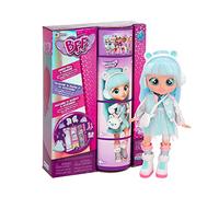 BFF BY BEBÉS LLORONES Kristal | Muñeca fashion Coleccionable con Pelo largo, Ropa de tela y 9 Accesorios - Juguete regalo para niñas y niños +5 Años