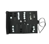 Bffcnl Juego de Mesa Enrollable Portátil de Backgammon para Viajes Y Actividades Al Aire Libre.