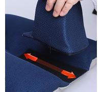 BFFDBFG Almohadilla Antiescaras para Silla de Ruedas, Cojín de Asiento Antideslizante para Silla de Ruedas, Cojín de Asiento de Cuña con Correas de Seguridad para Personas Mayores