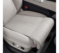 BFJXZA Cojín Reposapiés Coche para Audi A4 B8 Avant Wagon 2008-2012 2013 2014 2015 2016 Extensión del Asiento Perforada y Transpirable, Soporte Acolchado Muslo y Mayor Confort en Ruta Beige