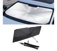 BFJXZA Parasol Parabrisas Coche para Seat MII Ibiza Leon Arona Ateca Tarraco Alhambra Ventana Delantera Parasol Paraguas Reflector Plegable Protección UV Aislamiento Térmico