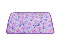 BFNDSSEOU Colchón de Perro Colchón de Entrenamiento de Perro Pet Blanket Multicolor 54 x 78 cm Pack of 2(Purple)