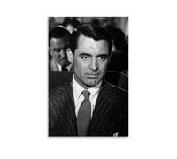 BFQMBKJUQ Cary Grant - Póster decorativo de pintura a prueba de humedad, resistente a la decoloración, resistente al agua, decoración del hogar, tienda, 50 x 75 cm, estilo sin marco