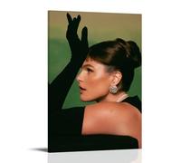 BFQMBKJUQ Ilona Maher - Póster decorativo de pintura a prueba de humedad, resistente a la decoloración, resistente al agua, para decoración del hogar, tienda, 40 x 60 cm, estilo marco