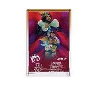 BFQMBKJUQ J Cole Kod - Póster decorativo a prueba de humedad, resistente a la decoloración, resistente a la decoloración, impermeable, decoración del hogar, tienda, 30 x 45 cm, estilo sin marco