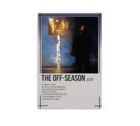 BFQMBKJUQ J Cole The Off-Season - Póster decorativo a prueba de humedad, resistente a la decoloración, resistente a la decoloración, impermeable, decoración del hogar, tienda, 60 x 90 cm, estilo sin