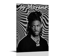 BFQMBKJUQ Ja Morant - Póster decorativo de pintura a prueba de humedad, resistente a la decoloración, resistente al agua, decoración del hogar, tienda, 20 x 30 cm, estilo marco