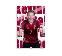 BFQMBKJUQ Kevin De Bruyne - Póster decorativo de pintura a prueba de humedad, resistente a la decoloración, resistente al agua, decoración del hogar, tienda, 30 x 45 cm, estilo sin marco