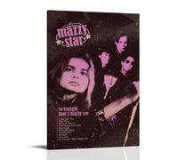 BFQMBKJUQ Mazzy Star So Tonight That I Might See - Póster decorativo de pintura a prueba de humedad, resistente a la decoloración, resistente al agua, decoración del hogar, tienda, 50 x 75 cm, estilo