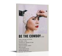 BFQMBKJUQ Mitski Be The Cowboy - Póster decorativo a prueba de humedad, resistente a la decoloración, resistente al agua, decoración del hogar, tienda, 60 x 90 cm, estilo marco
