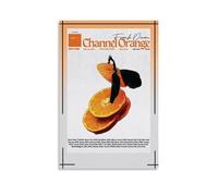 BFQMBKJUQ Póster decorativo de Frank Ocean Channel naranja, a prueba de humedad, resistente a la decoloración, resistente al agua, decoración del hogar, tienda, 50 x 75 cm, estilo sin marco