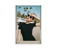 BFQMBKJUQ Póster decorativo de Gal Gadot, a prueba de humedad, resistente a la decoloración, resistente al agua, para decoración del hogar, tienda, 60 x 90 cm, estilo sin marco