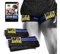 BFR Bands 2 Bandas de Control de Flujo sanguíneo para piernas, glúteos y glúteos, Correas de 7,6 cm de Ancho, Bandas de oclusión DoubleWrap para Gimnasio y Levantamiento de Pesas para Ayudar a