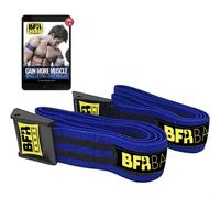 BFR BANDS Pro Bandas de restricción de Flujo sanguíneo para Brazos, piernas y glúteos, Entrenamiento de oclusión, ayudan a Ganar músculo sin Levantar Pesas Pesadas, Correa elástica Fuerte de