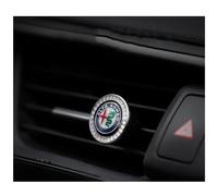 BFRDGE Ambientador Coche, para Alfa Romeo Giulietta Giulia Mito Stelvio GT 147 156 159 166 166 Ambientador de Aire para Coche de Larga Duración, Palos de Aroma Sólido