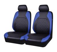 BFRDGE Coche Fundas Asientos, para Nissan X-Trail T32 2014-2024 Fundas de Asiento Delantero, Coche Juego de Protector Asiento,D Black Blue