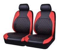 BFRDGE Coche Fundas Asientos, para Toyota Yaris Cross Hybride 2020-2024 Fundas de Asiento Delantero, Coche Juego de Protector Asiento,C Black Red