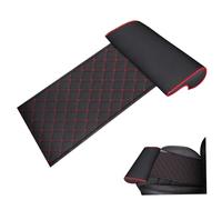 BFRDGE Cojín de Asiento para Coche, para Alfa Romeo Stelvio (949) 2017-2022 2023 cojín Extensor para Asiento de Coche, Cojín de Soporte para Las piernas del Coche,B Black Red