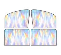 BFRDGE Parasol Lateral Coche, para Dacia Sandero 3/Stepway 3/Dacia Jogger 2021-2024 2025 Cortinillas para Coche 4 Piezas, Magnético, Proporciona Protección UV,B