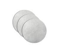 BFS FILTERS Pack de 3 Filtros de Repuesto Compatible con Lunos ALD-R 160 y e² Tipo 9/FIB-P 039004: Filtro de Aire, de Polvo, de Polen para Las Salidas de Aire de Pared Exterior, ø140 mm, Filtro M5