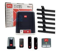 BFT Kit Deimos Ultra Bt B600 24V 600Kg Cancela Corrediza 6Mt Crema.