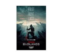 BFTIUTG Póster de la película Predator Badlands en lienzo, decoración de pared, pinturas para sala de estar, dormitorio, decoración de 30 x 45 cm