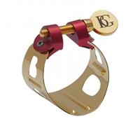 BG Alto Saxophone/Bb Clarinet Duo Ligature Gold Lacquered